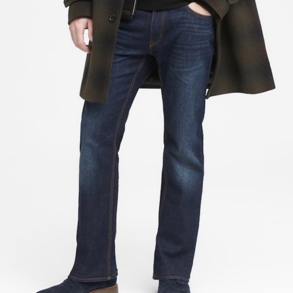 Banana Republic Other - Banana Republic Men’s Boot 🥾 Cut Dark Wash Jeans